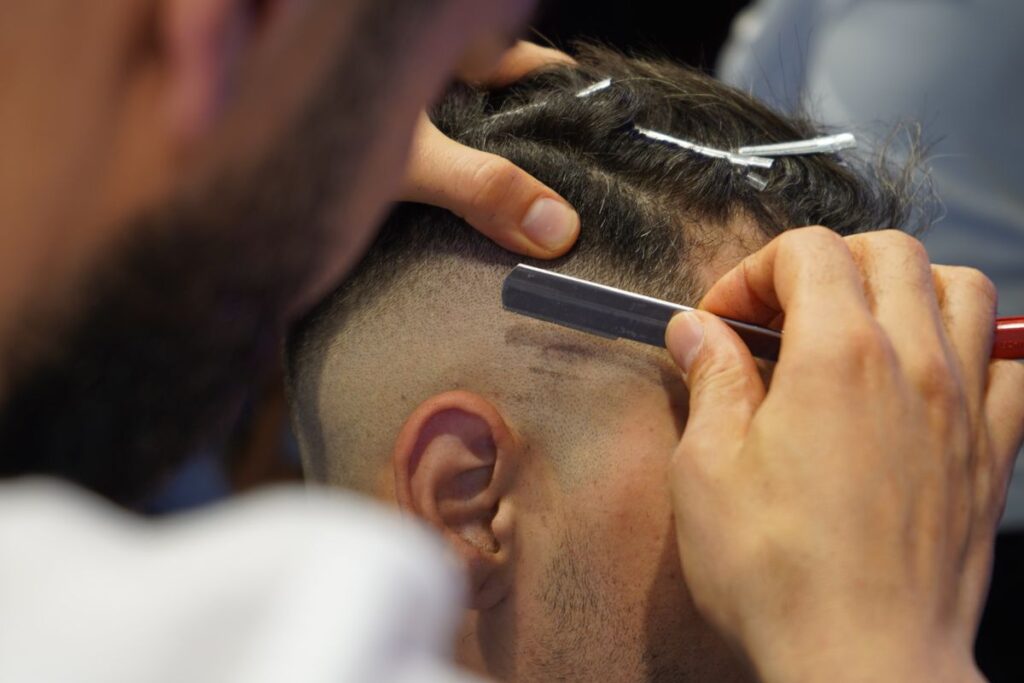 Sharp, professional barber