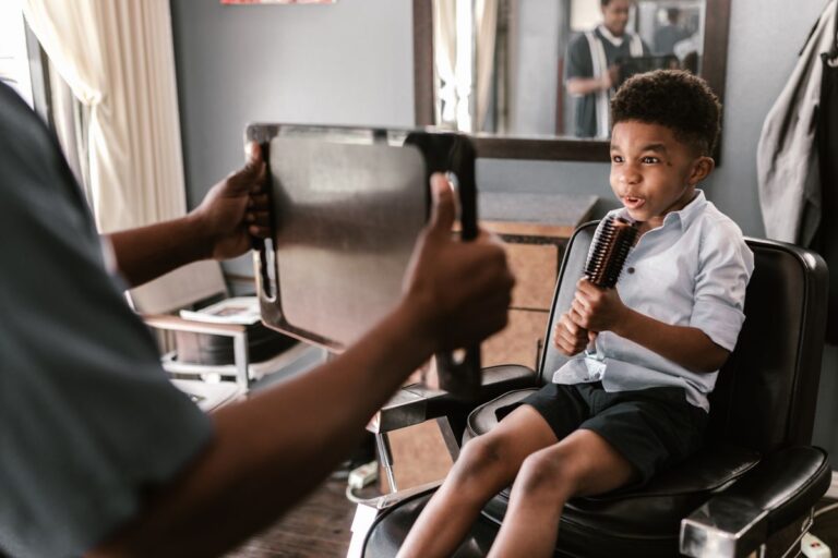 First Haircut for a Growing Family